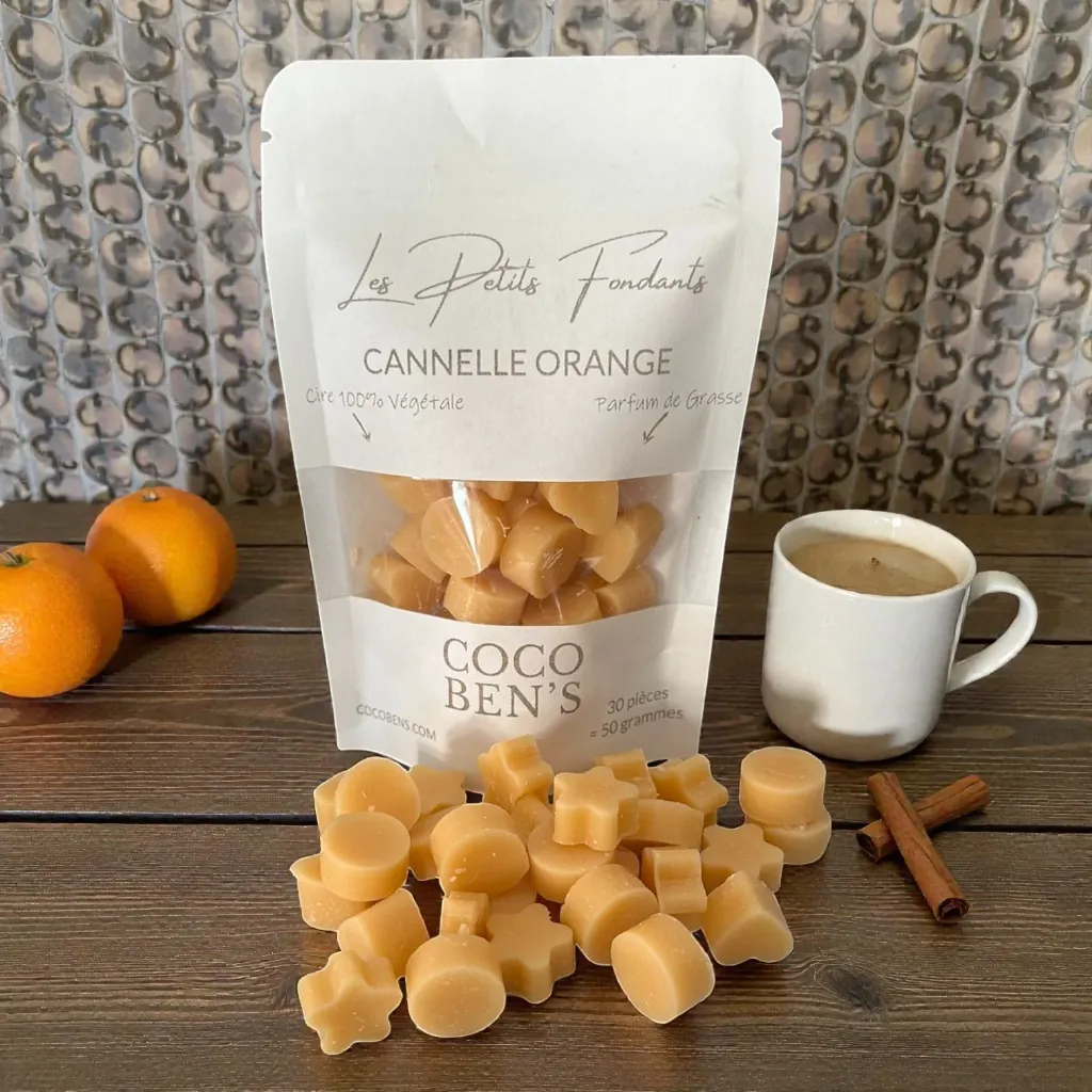 Fondants parfumés - Parfum de Grasse - Cannelle Orange