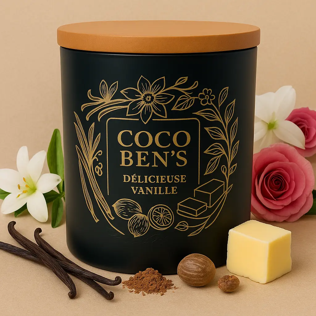 Bougie de Luxe - Délicieuse vanille - 300ml