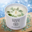 Bougie Lithothérapie - Aventurine - 200 ML