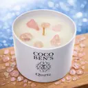 Bougie Lithothérapie - Quartz - 200 ML