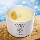 Bougie Lithothérapie - Topaze - 200 ML