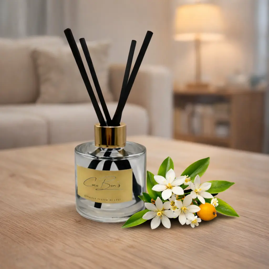 Diffuseur de parfum de Grasse - Fleur d'oranger - 100ml