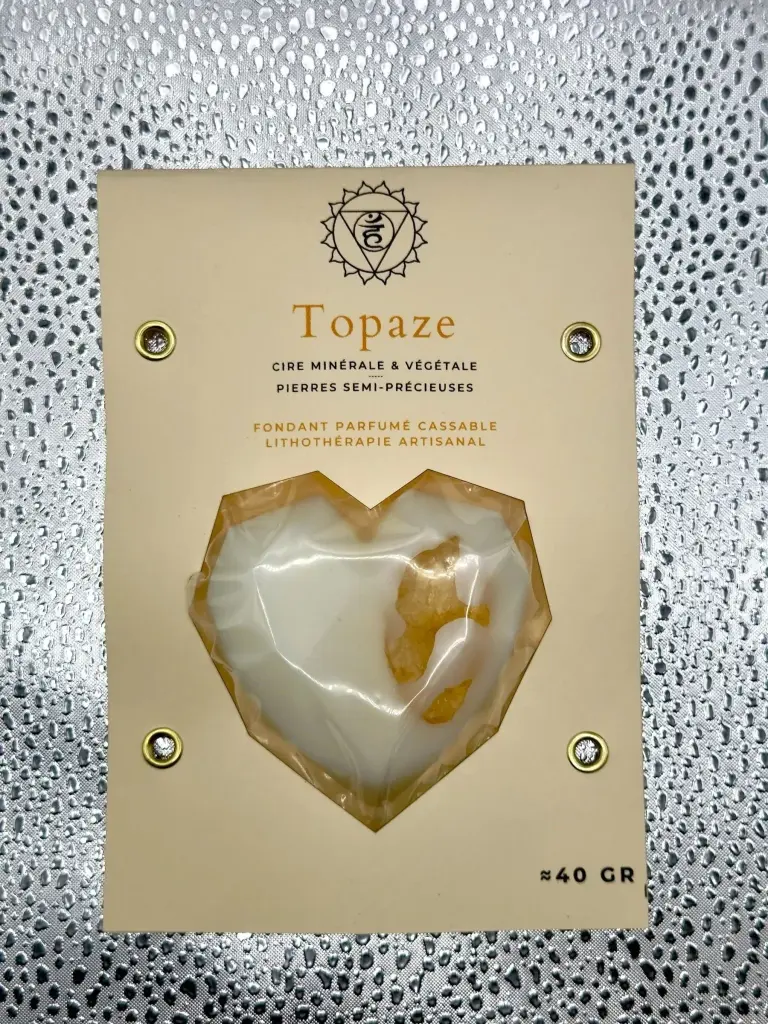 Fondant Lithothérapie - Topaze - 40 G