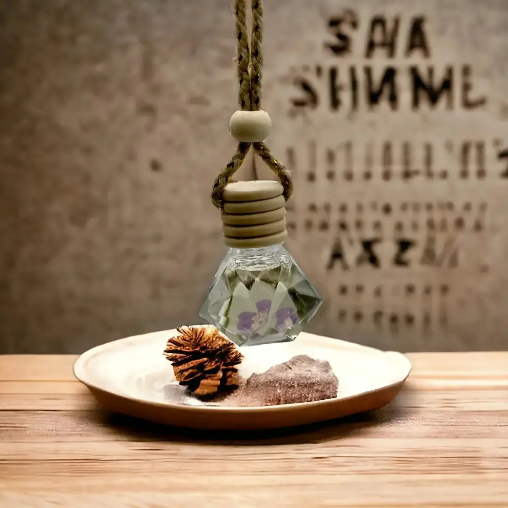 Petit diffuseur avec pierre - Lithothérapie - Améthyste