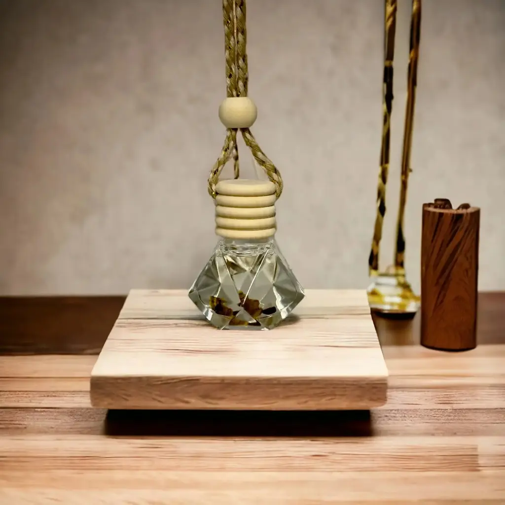 Petit diffuseur avec pierre - Lithothérapie - Œil de Tigre