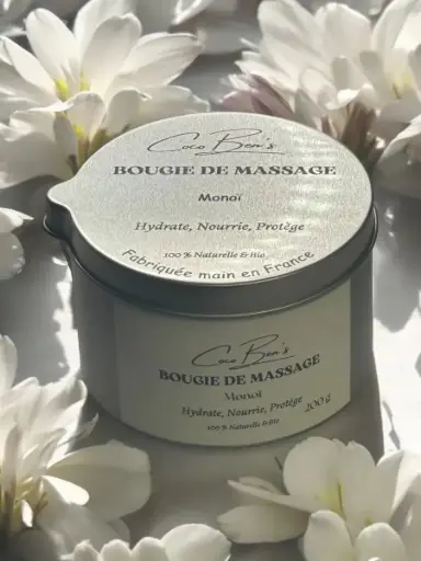 [BMMON] Bougie de massage - Monoï - 200 ML