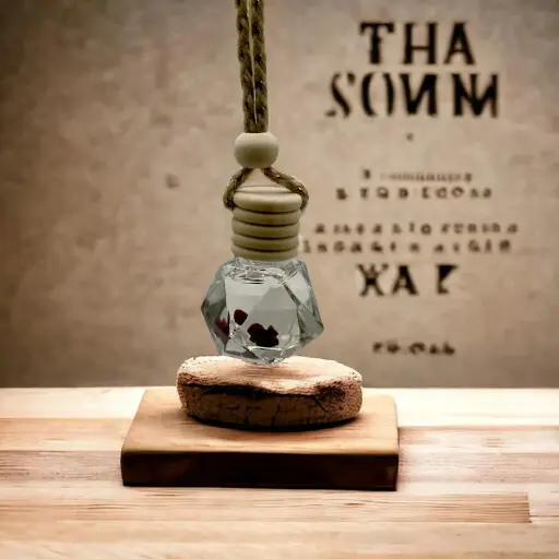 [PDVL006] Petit diffuseur avec pierre - Lithothérapie - Grenat